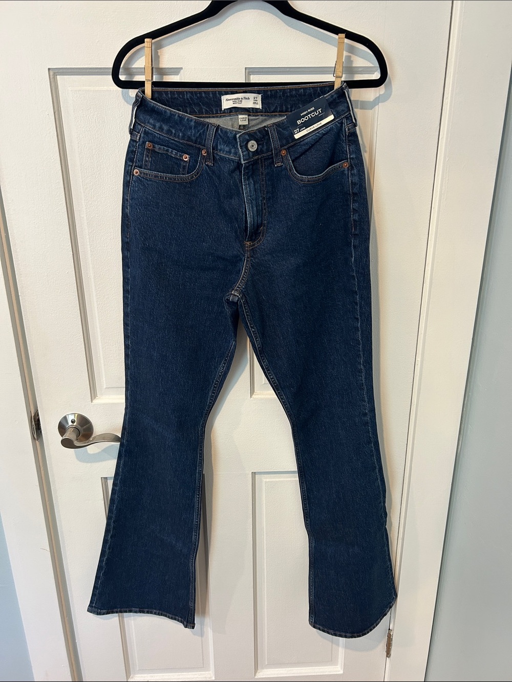 Abercrombie & Fitch Women's Dark Indigo Bootcut Jeans